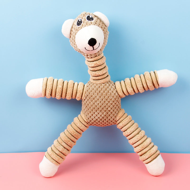 Plush, Relaxing, Bite-Resistant Pet Toys