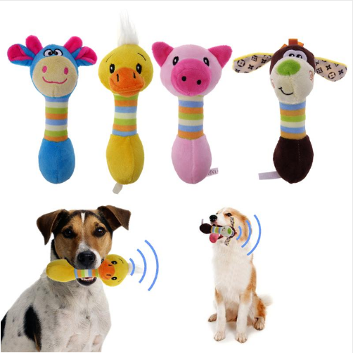 Animal Squeaker Chew Toy