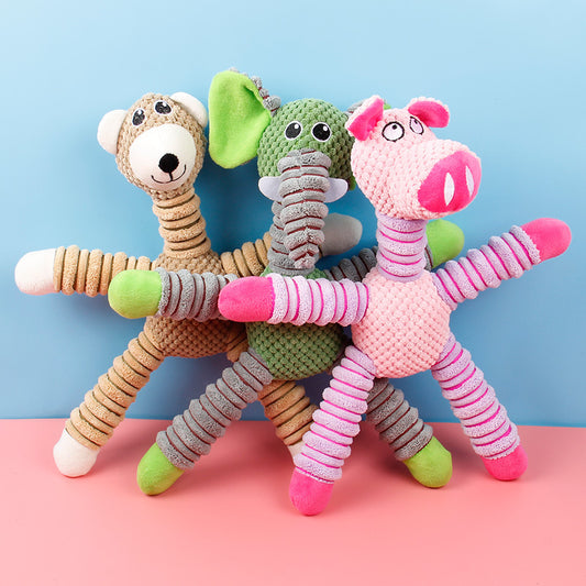 Plush, Relaxing, Bite-Resistant Pet Toys