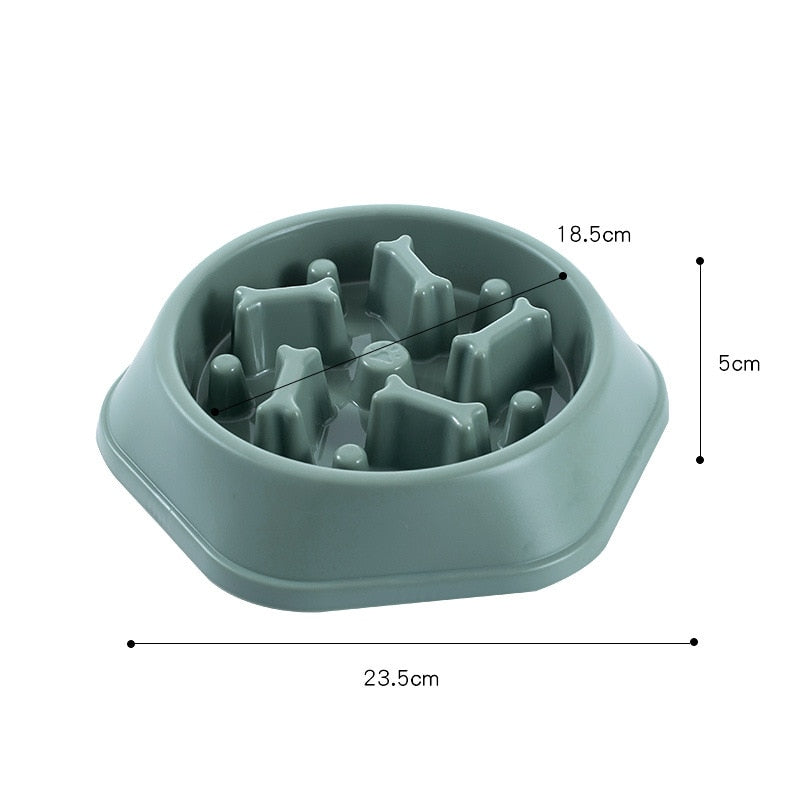 Slow-Eating Pet Bowl