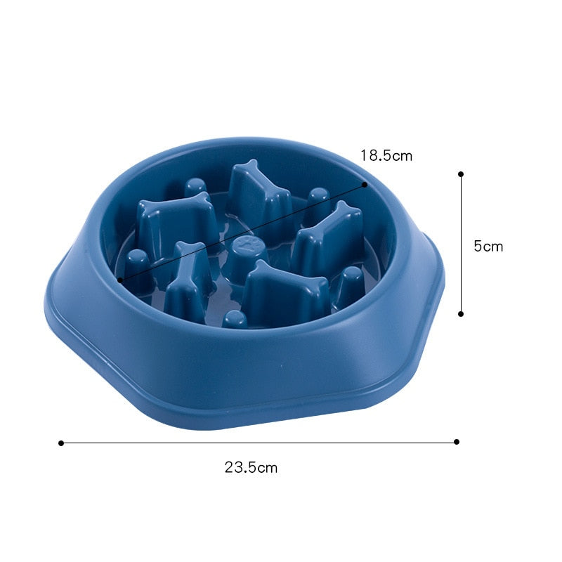 Slow-Eating Pet Bowl