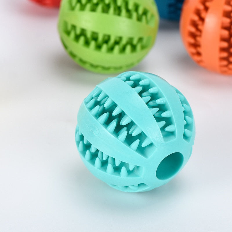 Rubber Dog Chew Ball