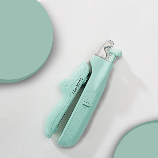 LED light pet nail clipper